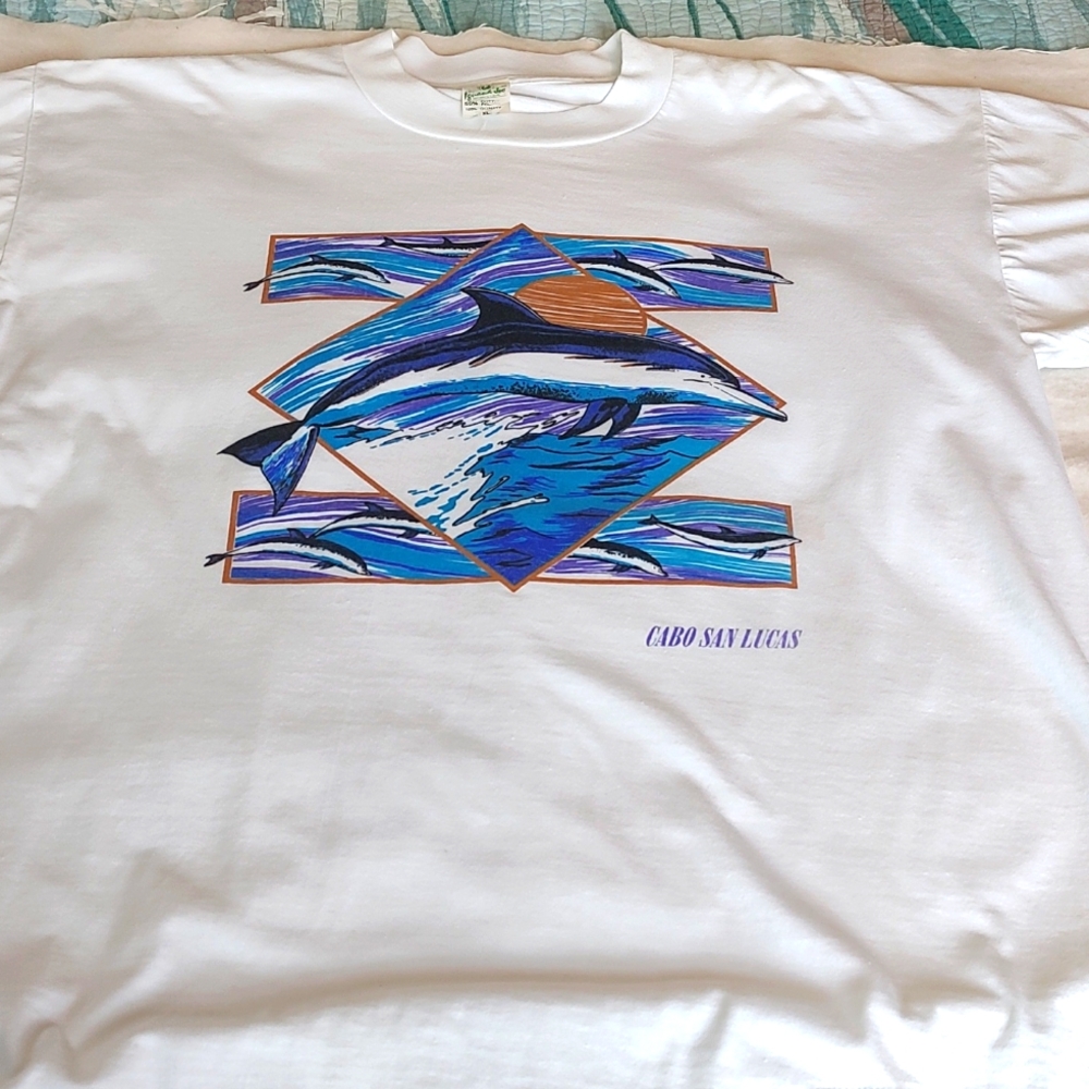 Iguana Joes vintage Cabo San Lucas Tshirt Size XL